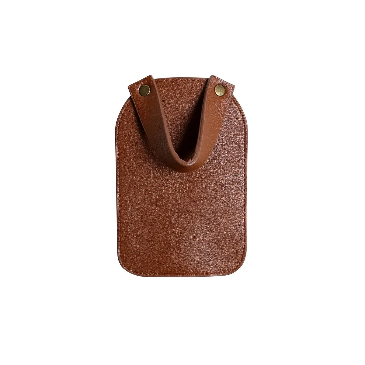Taschenklappe mit Magnetknopf - Braun/Bronze - Image 8
