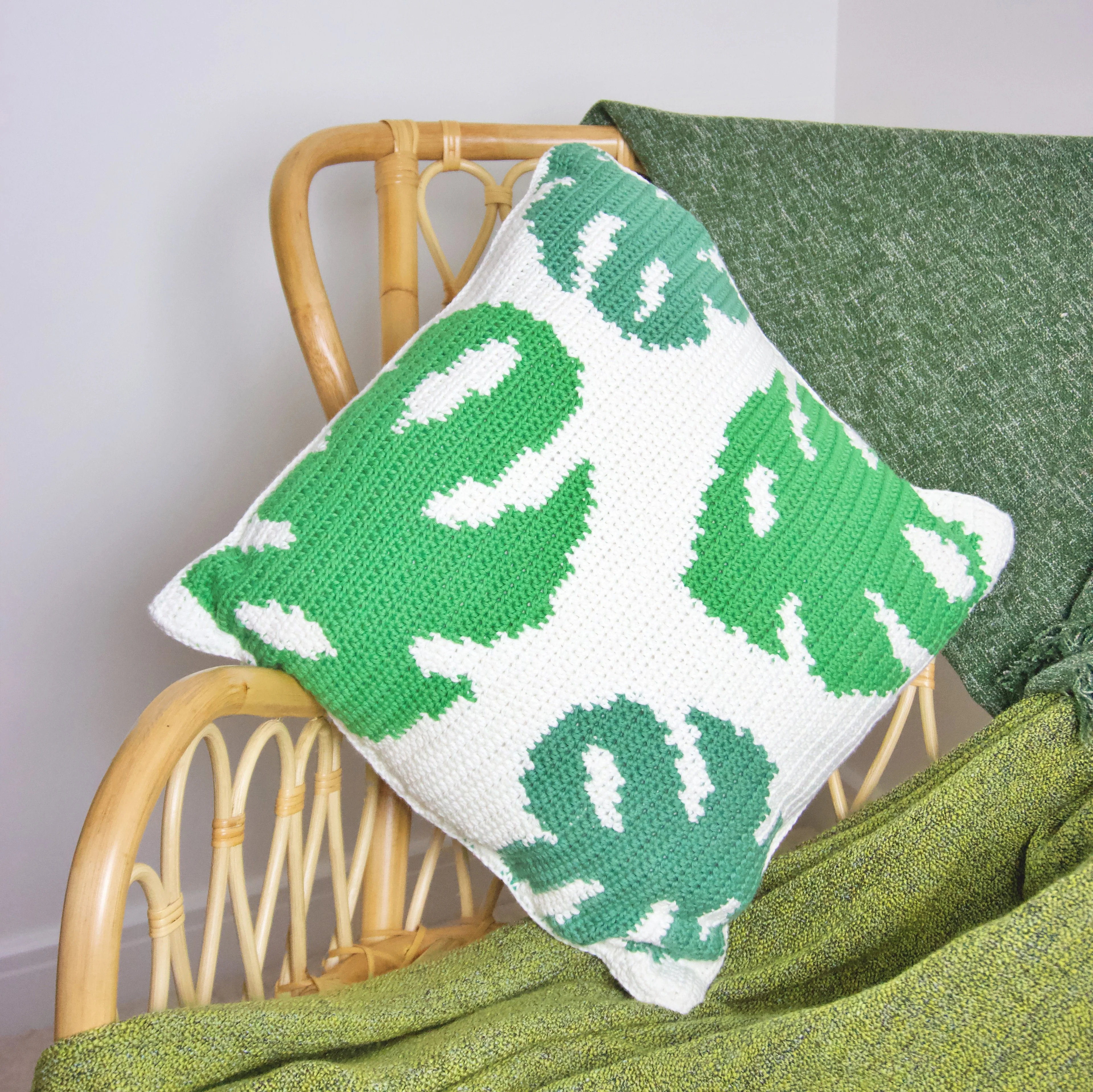 Monstera - Kissen