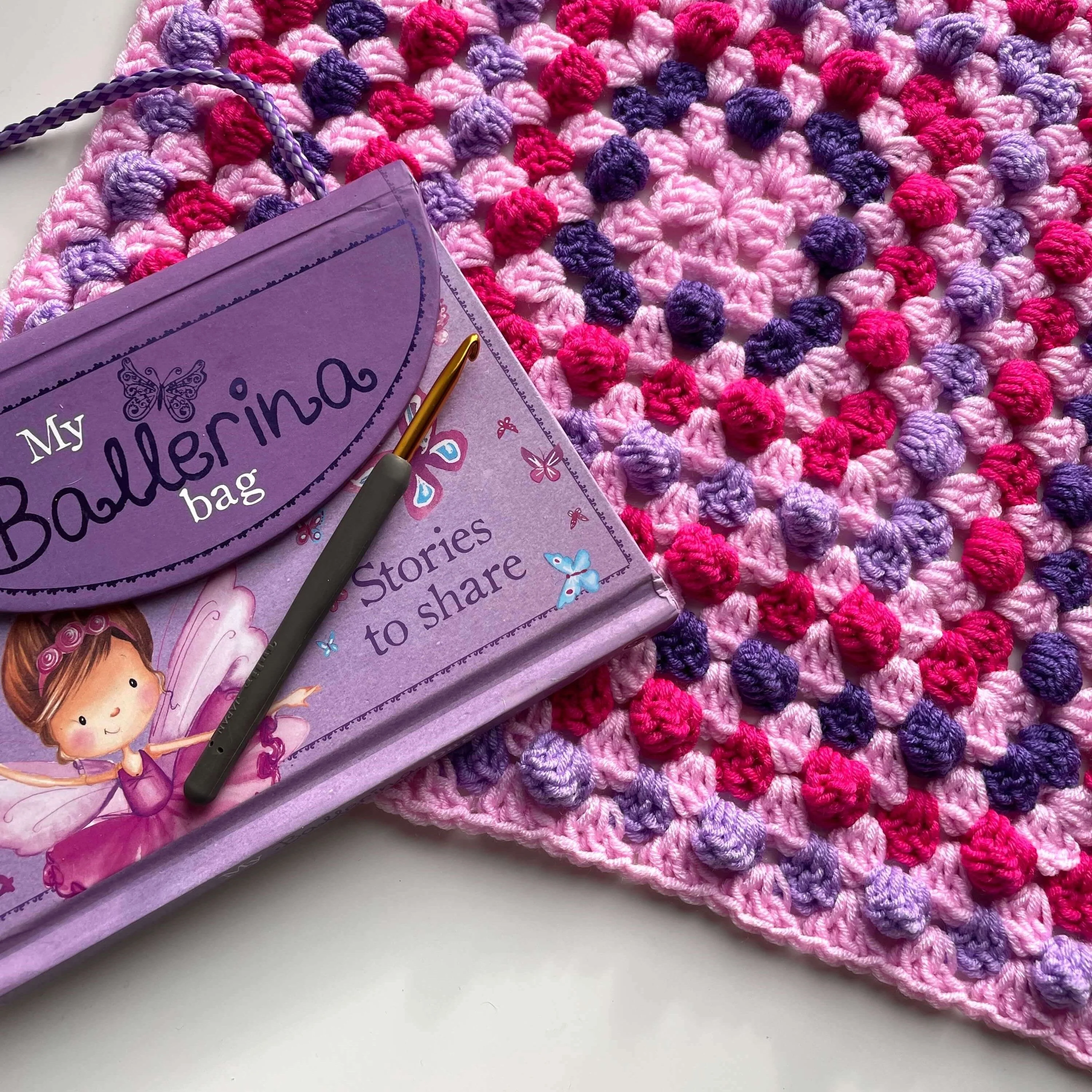 Bella’s Bobble Granny Square - Decke - Image 2