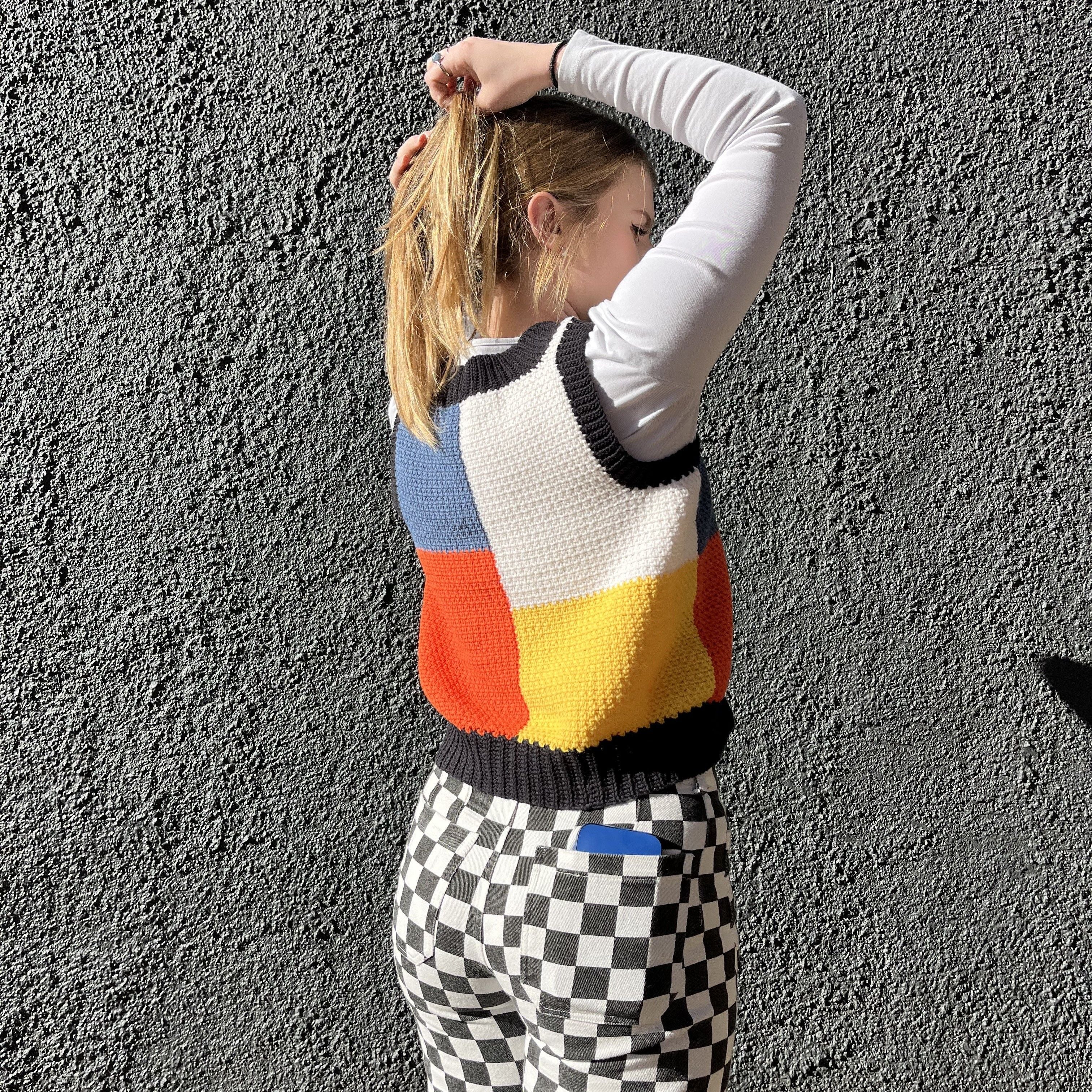 Mod Squares Vest - Pullunder - Image 4