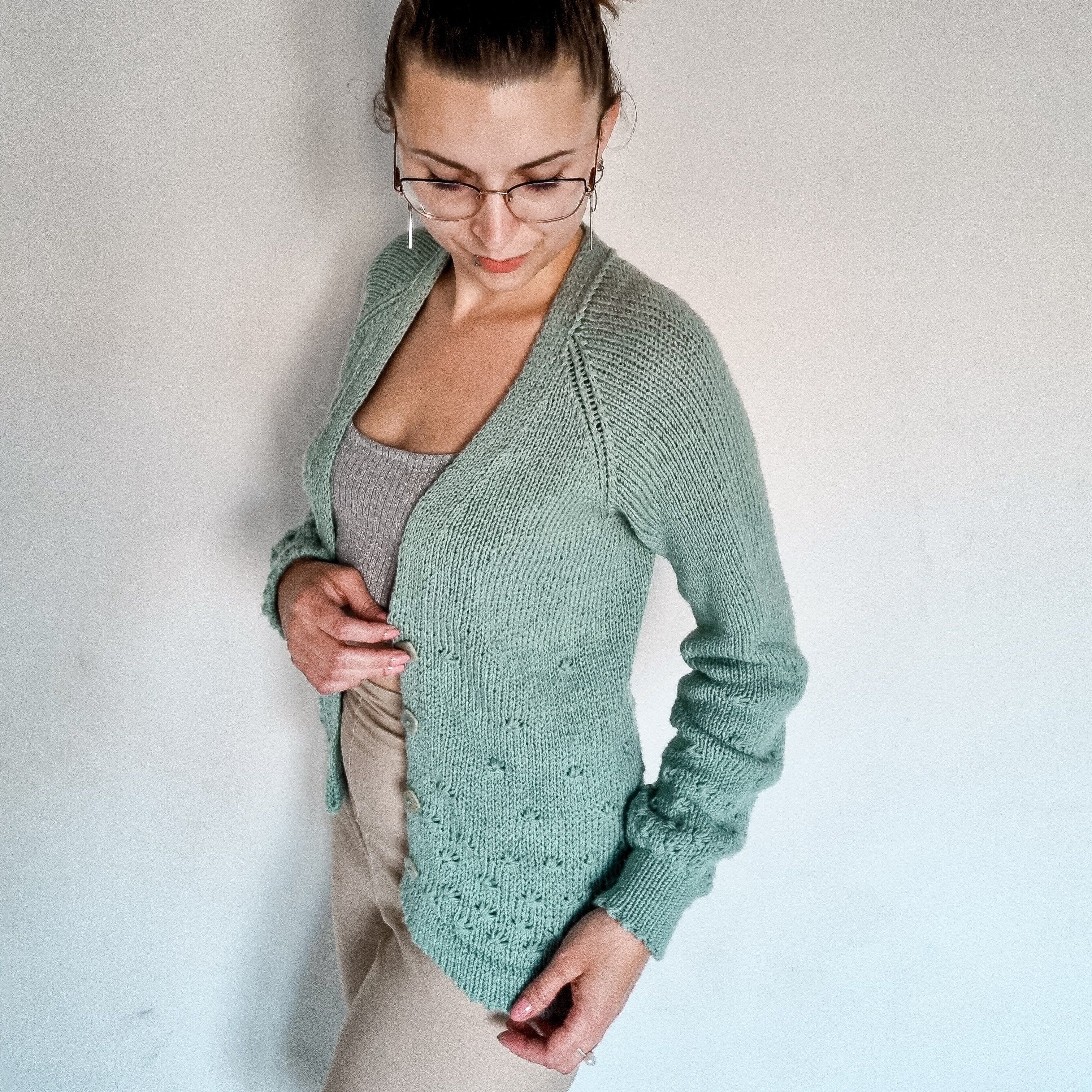 Dandelion Blowing - Strickjacke - Image 3