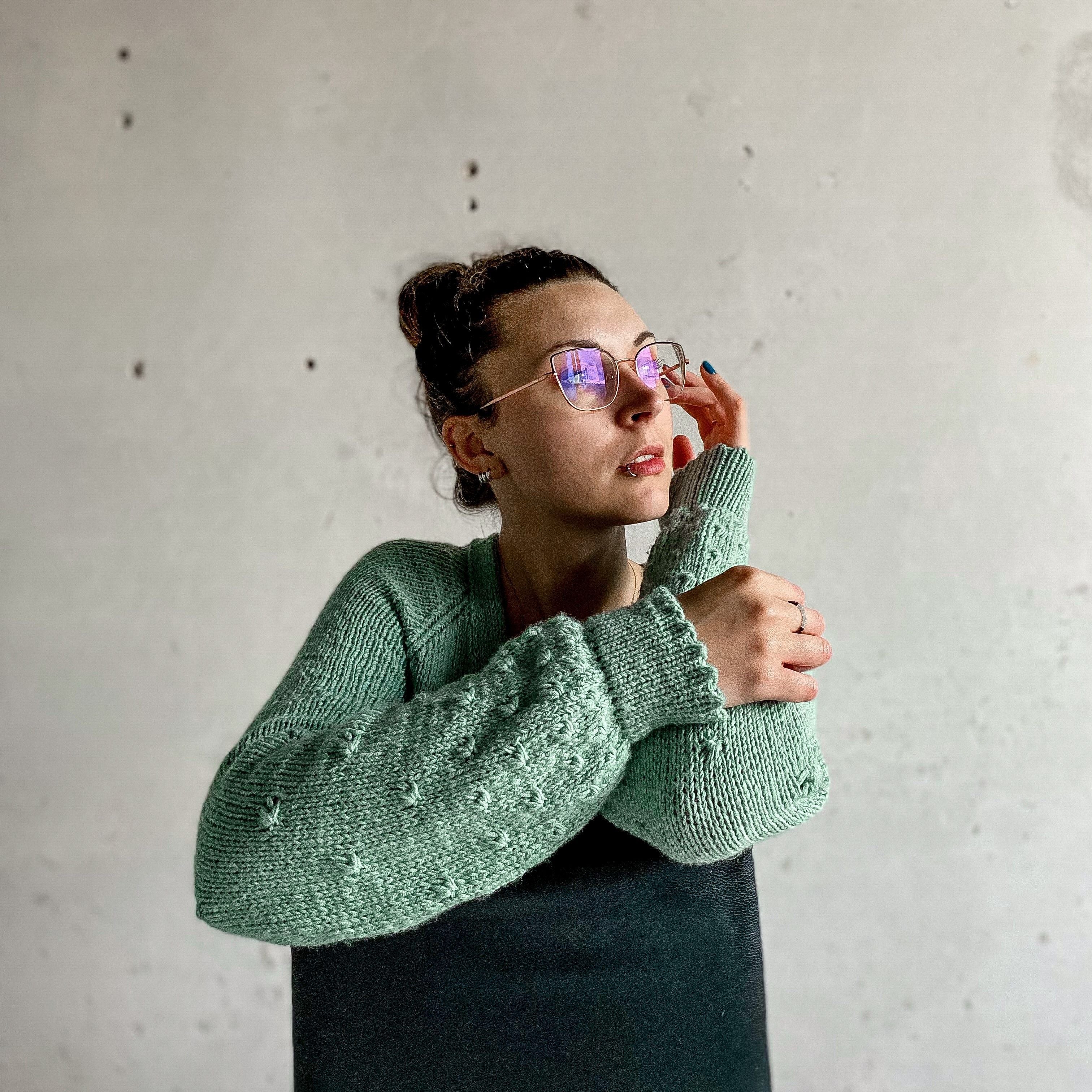 Dandelion Blowing - Strickjacke - Image 7