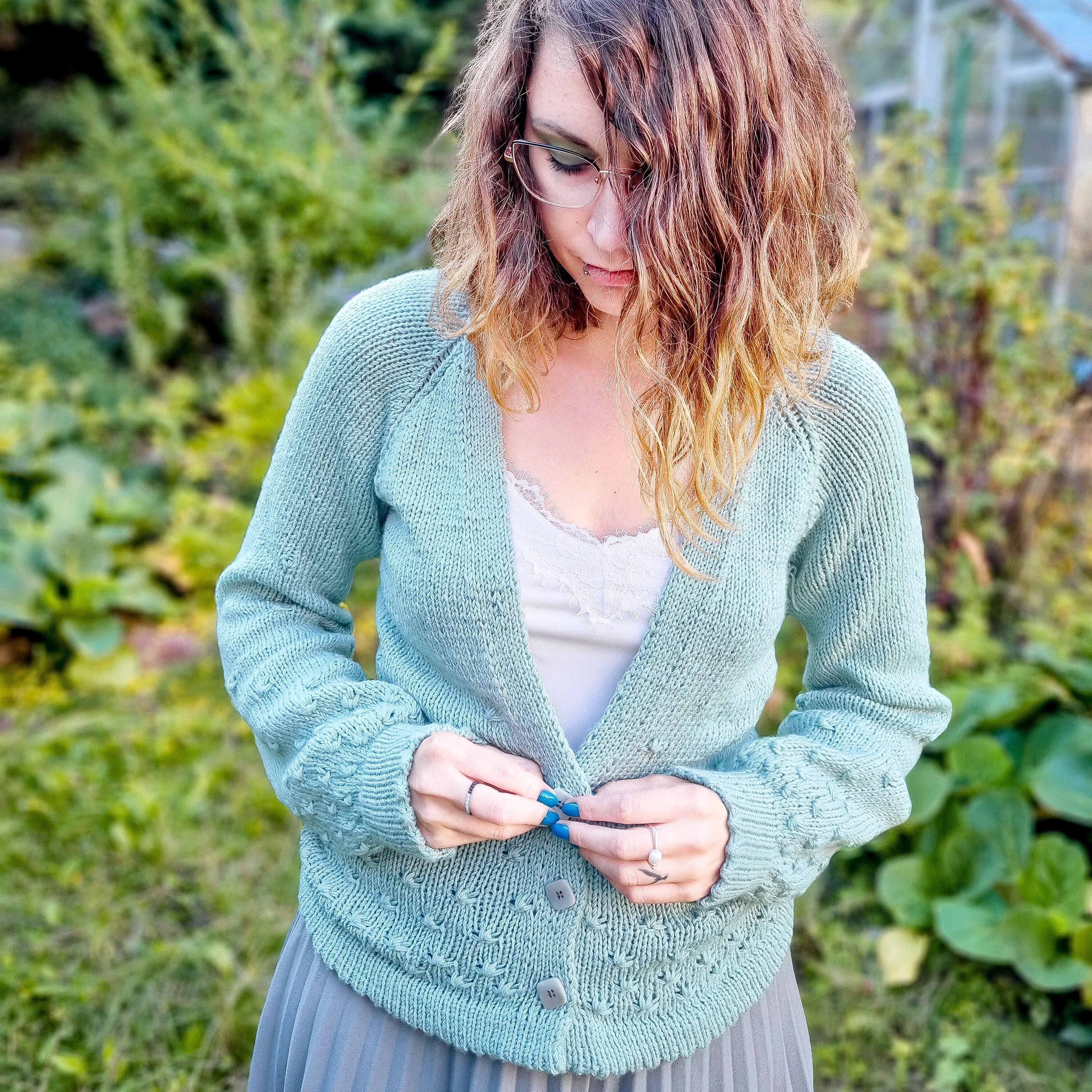 Dandelion Blowing - Strickjacke - Image 9
