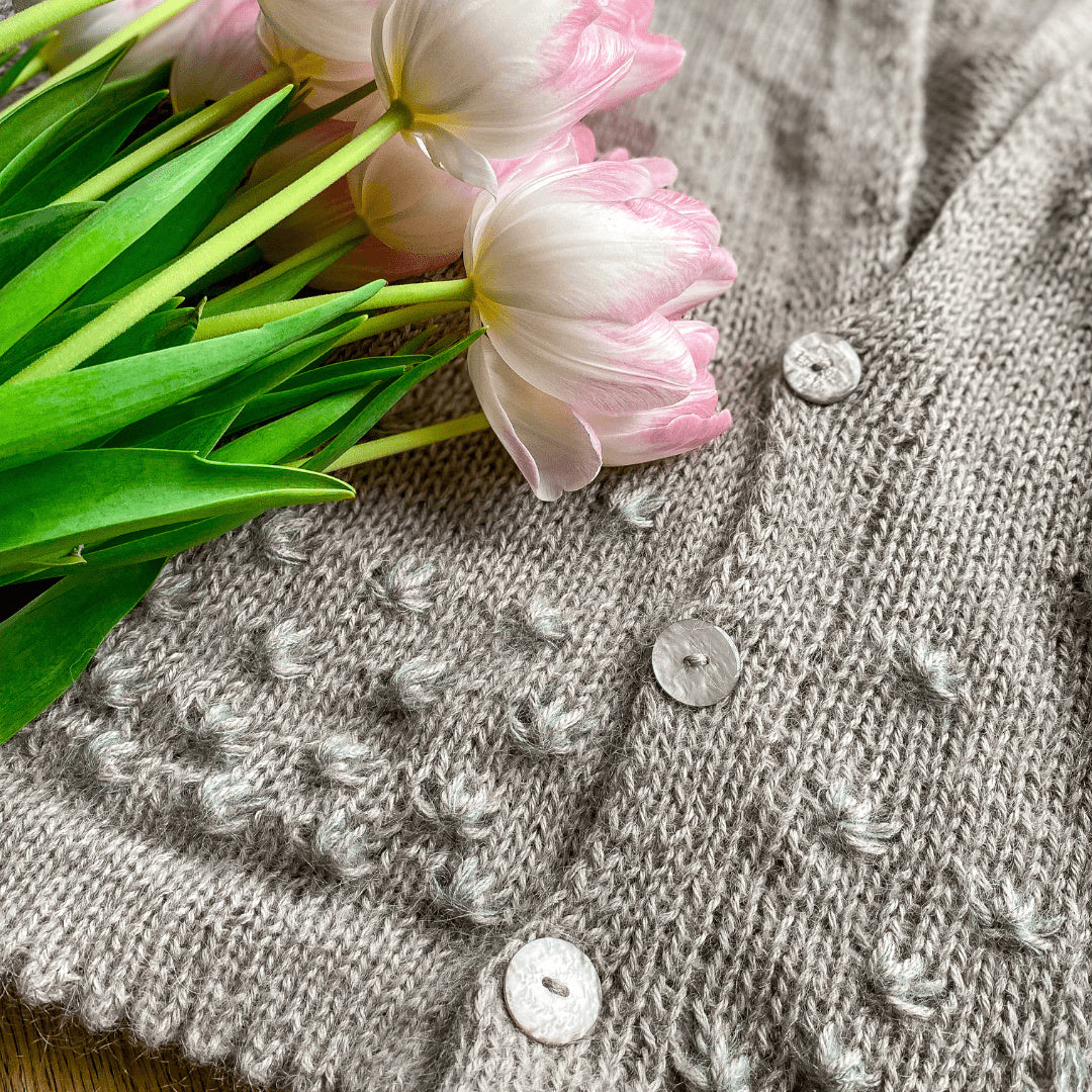 Dandelion Blowing - Strickjacke Mohair Edition - Image 6