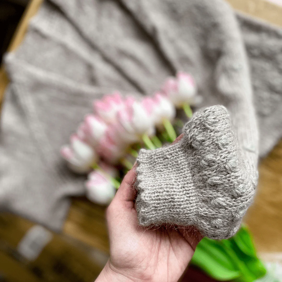 Dandelion Blowing - Strickjacke Mohair Edition - Image 7