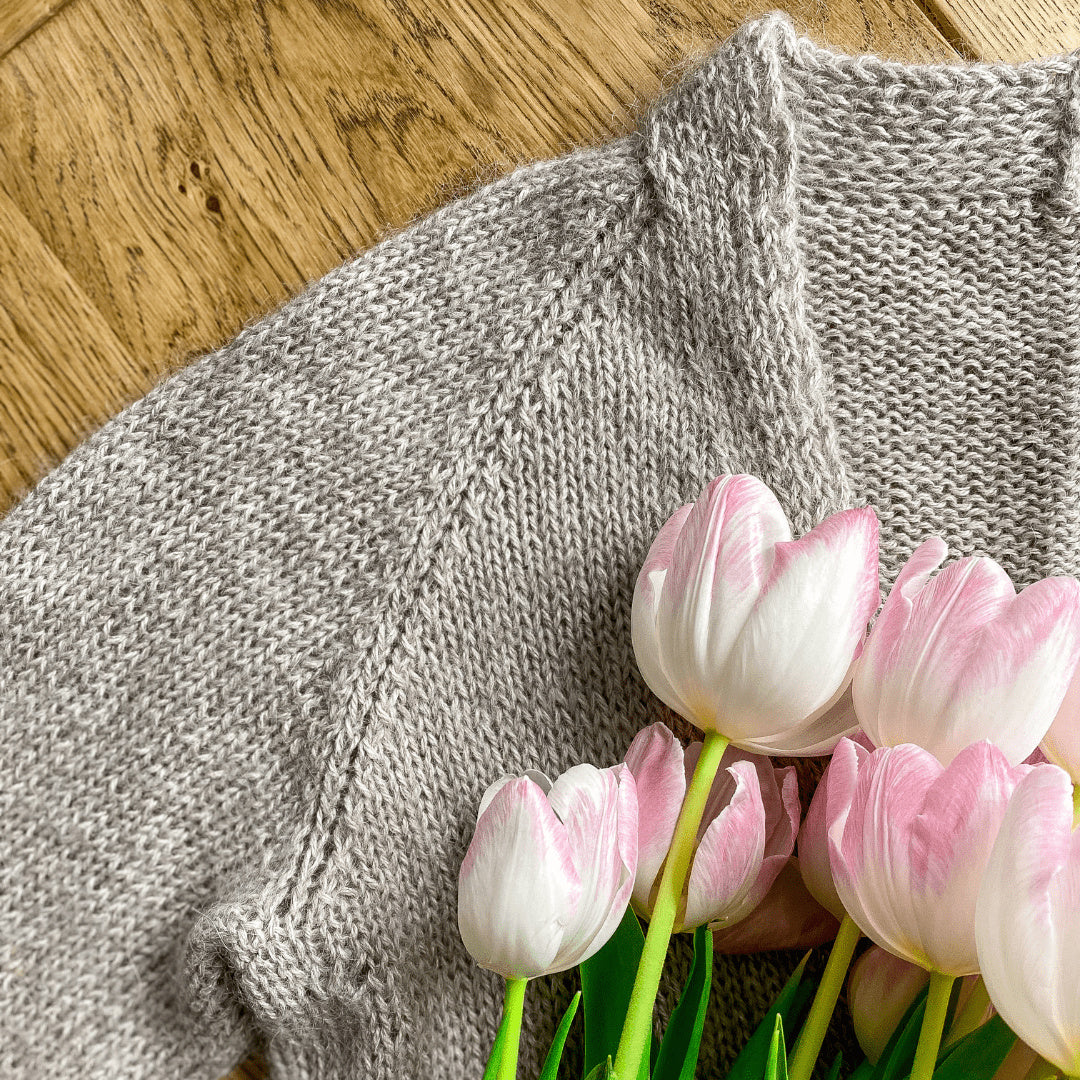 Dandelion Blowing - Strickjacke Mohair Edition - Image 8