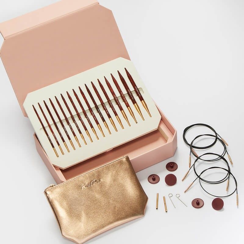 Symfonie Rose Austauschbares Rundstricknadel Set
