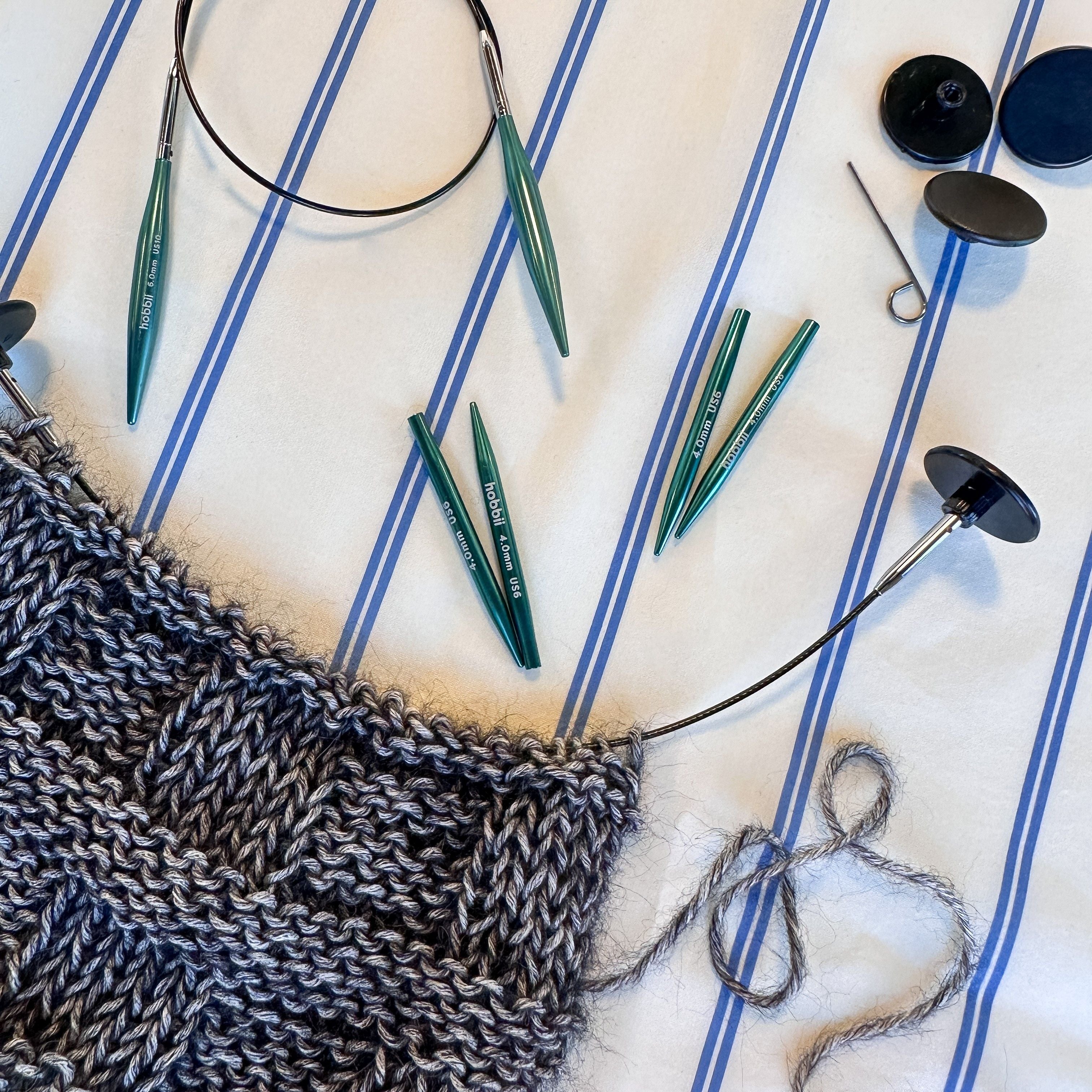 Stellar Mini austauschbares Rundstricknadel-Set – Emerald - Image 9