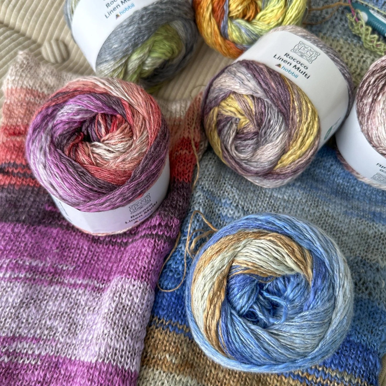 Rococo Linen Multi - Image 11