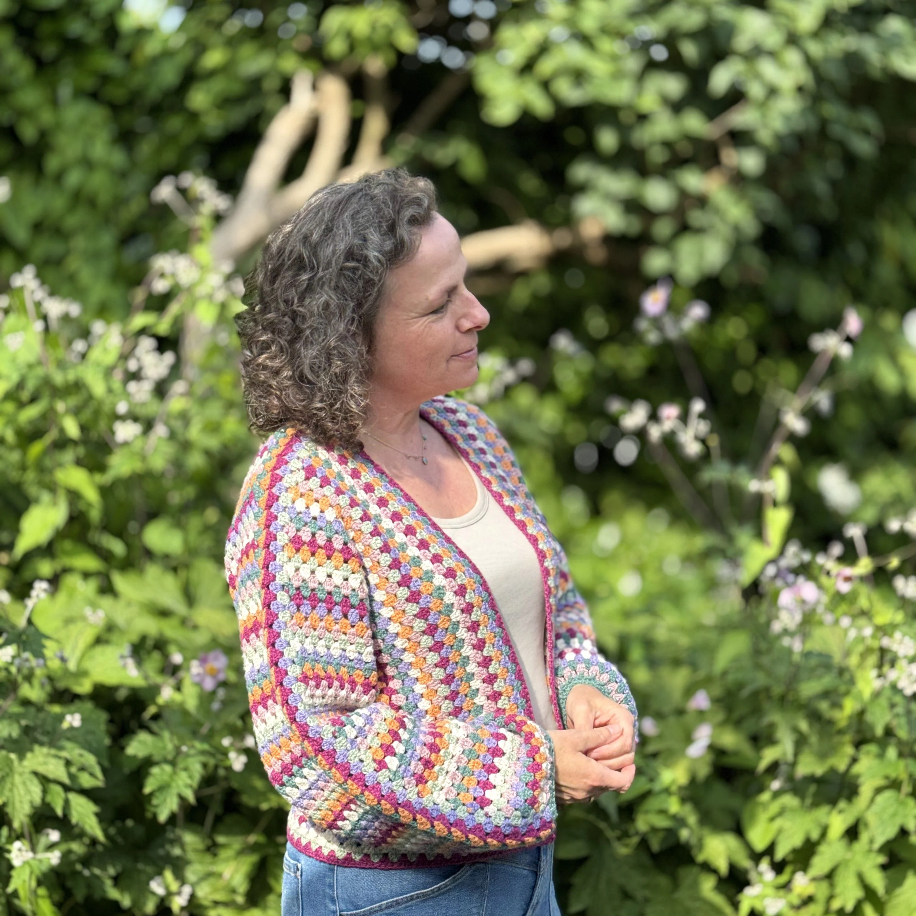 Oh So Colorful Granny - Strickjacke - Image 5